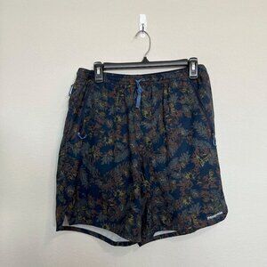 Men's Patagonia Athletic Shorts Size Large Color Blue